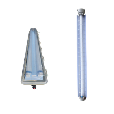 Dispositivo di illuminazione lineare fluorescente a prova di fiamma - IP66 - resistente alla corrosione