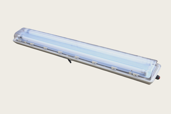 Proof di esplosione ATEX in plastica intera ((GRP) Lampada fluorescente WF2 IP66 per Div 1 zona pericolosa 36W