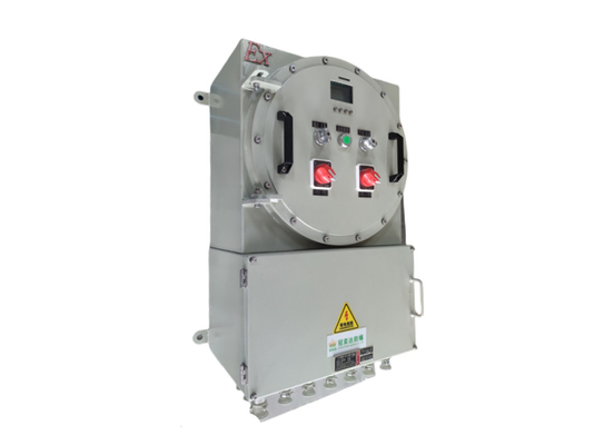 Pannello di controllo a prova di fiamma a prova di fiamma ATEX CNEX IP66 per aree pericolose di gas e petrolio AC110-460V