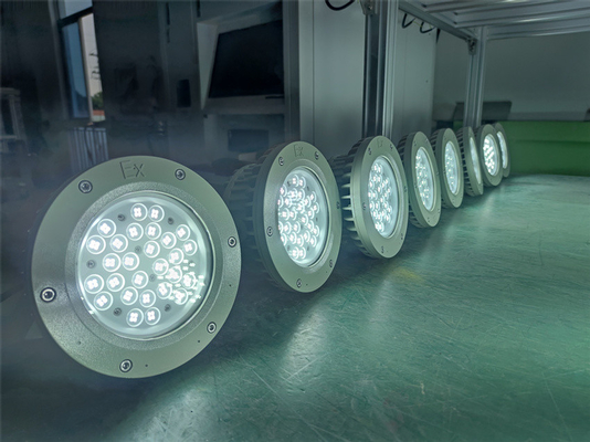 Ex Proof High bay Light 180lm/w ATEX resistente alla corrosione IP66 Led Outdoor Ceiling Light 50W-250W
