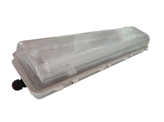 Lampada fluorescente a LED ignifuga Ex d ATEX IECEx con rating IP66 per aree pericolose 53W 100lm/w