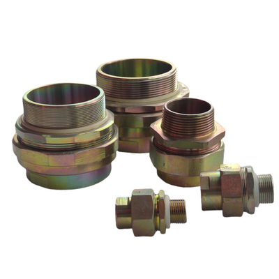 Argento ottone 6-12 mm Clamping Ex Proof Gland superficie liscia