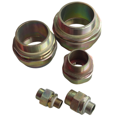 Argento ottone 6-12 mm Clamping Ex Proof Gland superficie liscia
