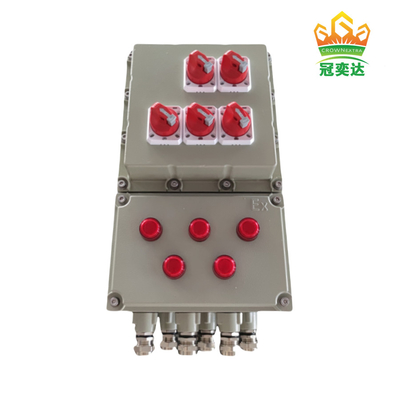 IP66 a prova di fiamma Ex Db Eb IIC T6 Gb Ex Tb IIIC T80.C Db Pannello di controllo in alluminio montato a parete