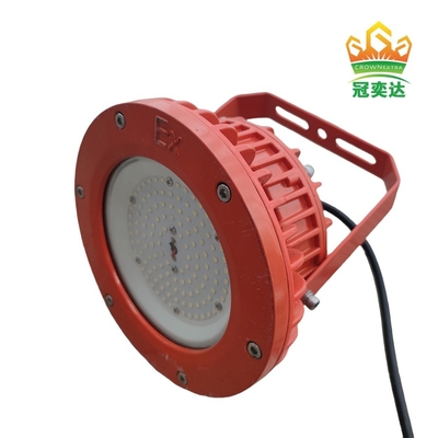 ATEX LED a prova di esplosione Aluminio High Bay Light IP66 Industrial Marine Grade personalizzato Per navi offshore Oil 175lm/watt 295V