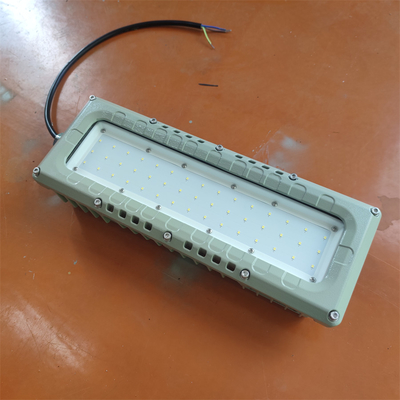 Luce lineare a Led a prova di scarico ATEX IEC RoHS IP66 WF2 di qualità marina di alluminio 100lm/w 295v 80watt per la zona 1,2,21,22