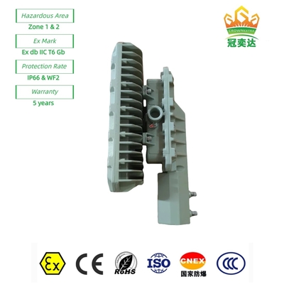 Lumiere a LED per strada con prova di esposizione di ATEX WF2 IP66 perline CREE per la zona 1 Campo petrolifero/marino 180lm/w 295≤V