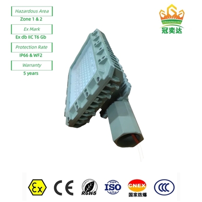 Lumiere a LED per strada con prova di esposizione di ATEX WF2 IP66 perline CREE per la zona 1 Campo petrolifero/marino 180lm/w 295≤V