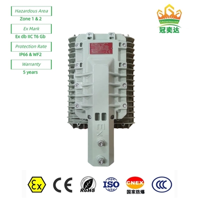 Lumiere a LED per strada con prova di esposizione di ATEX WF2 IP66 perline CREE per la zona 1 Campo petrolifero/marino 180lm/w 295≤V