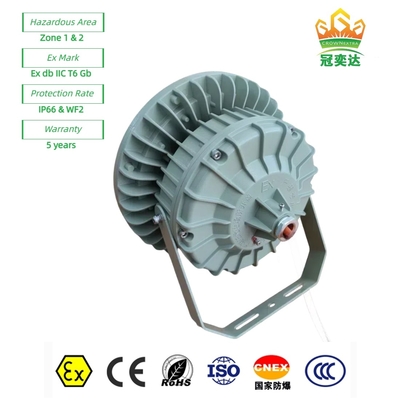 Proof-Flameproof LED Bay Light antipolvere/impermeabile con driver MEANWELL per la zona pericolosa 1 175lm/watt