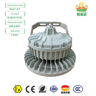 Proof-Flameproof LED Bay Light antipolvere/impermeabile con driver MEANWELL per la zona pericolosa 1 175lm/watt
