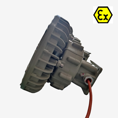 Lampade a LED a prova di esplosione ATEX IEC con efficienza energetica di 185lm/w IP66 WF2 per la luce industriale a gas di petrolio della zona 1