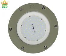 Zona 1/2 Illuminazione a LED a prova di esplosione con alloggiamento in lega di alluminio da 140W