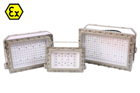 Fabbricazione di apparecchi di illuminazione a LED a prova di esplosione per la zona pericolosa 1 per il settore petrolifero e del gas