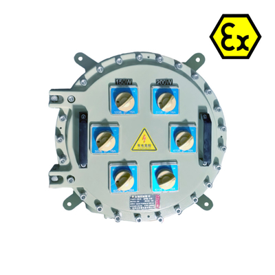 Casella di distribuzione di illuminazione a prova di esplosione (Ex d e IIC) in alluminio serie IP66 CXM