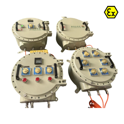 Pannello di controllo a prova di esplosione in acciaio inossidabile certificato ATEX CNEX con protezione IP66
