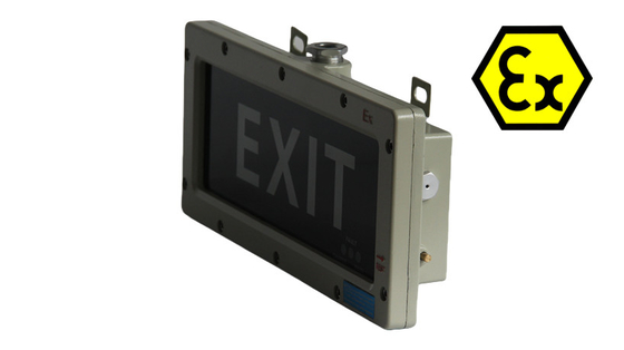 ATEX 3 Watt luce di uscita a prova di esplosione 180 minuti tempo di emergenza