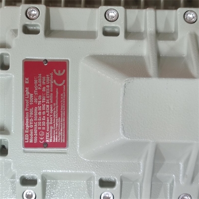 Ex d ATEX LED a prova di esplosione luce quadrata 4000K Dimmabile 90-295V per illuminazione industriale EPC con protezione IP66 OEM disponibile 50-250watt