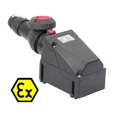 Spina e presa antideflagrante per materiali pericolosi e infiammabili nelle industrie petrolchimiche