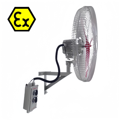 Ventilatore di scarico a prova di scintilla a prova di esplosione da 4 pollici per ventilazione