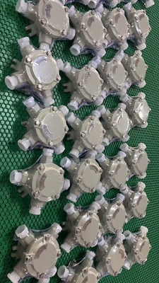 Ex Mark Ex Db IIC T6 Gb/ Ex Tb IIIC T80°C Db Cassa per connettori ignifughi con materiale in lega di alluminio resistente al calore
