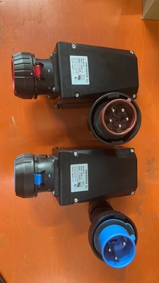 Protezione contro le esplosioni 16A IP66 Rivestimento in ottone 2 pin 3 filo di presa e presa per apparecchiature industriali
