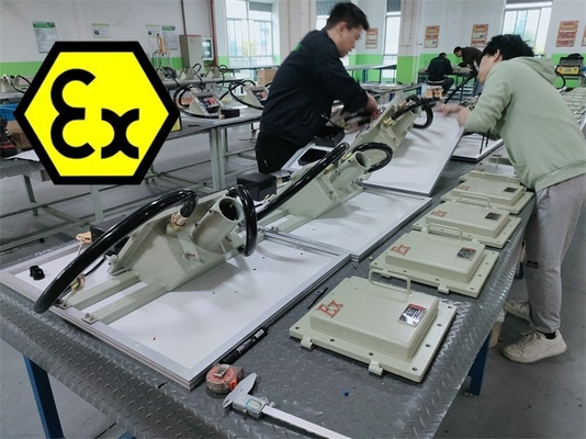 Luce solare a prova di esplosione ATEX IECEx approvato WF2 IP66 100 Watt 140lm