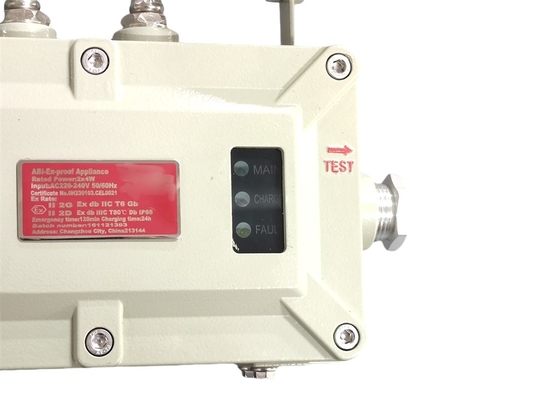 Luce di emergenza antideflagrante certificata ATEX – Illuminazione di sicurezza a LED compatta per ambienti industriali pericolosi