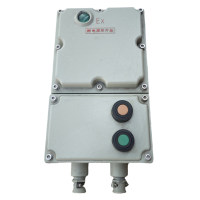 ATEX Motore a prova di esplosione di partenza IIC di grado marino di alluminio IP66 WF2 per Div1 Zona1 Luce a prova di fiamma pericolosa