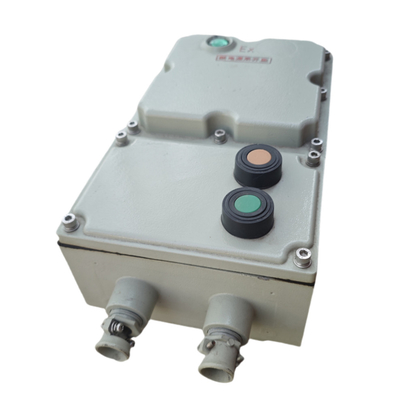 ATEX Motore a prova di esplosione di partenza IIC di grado marino di alluminio IP66 WF2 per Div1 Zona1 Luce a prova di fiamma pericolosa