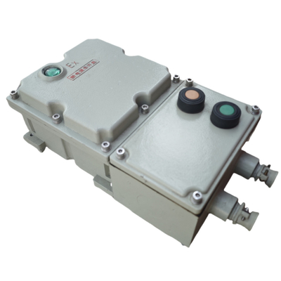 ATEX Motore a prova di esplosione di partenza IIC di grado marino di alluminio IP66 WF2 per Div1 Zona1 Luce a prova di fiamma pericolosa