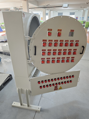 Stazione di controllo a prova d'esplosione ATEX ad alta efficienza energetica Box di controllo elettrico a prova di fiamma 220/380Vac G1/2", G3/4", G1, G1.1/4", G1.1/2", G2