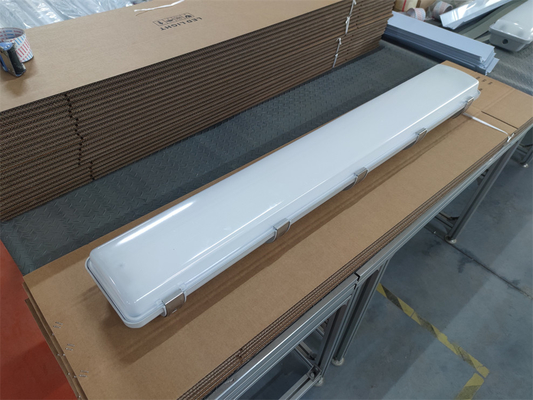 2*36W Luce fluorescente a prova di esplosione IP66 WF2 Livello di protezione IECEx approvato per la zona1 2 Zona21 22 Ambiente pericoloso
