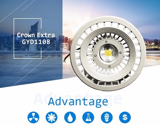 AC100-277V Input Voltage Explosion Proof LED High Bay Lights Alluminio per l'illuminazione dei magazzini