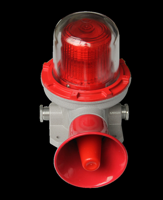 Luce di allarme a prova di esplosione della divisione 1 con gamma di decibel da 120 a 180 dB e tempo di avvio di emergenza di 0,3 s