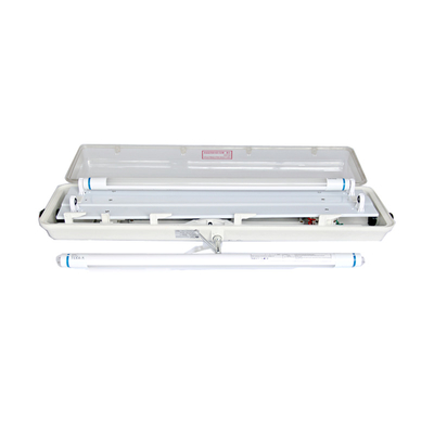 50000 ore di vita utile Tempo di luce fluorescente a prova di esplosione Ex Mark Ex Db Eb IIC T6 Gb 2*18w/2*36w Per zone pericolose