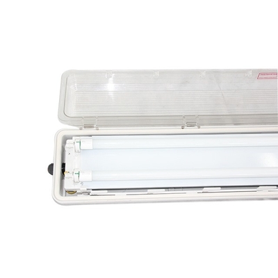 Tubo fluorescente a prova di esplosione montato a parete con distribuzione della copertura del raggio a 120-140°