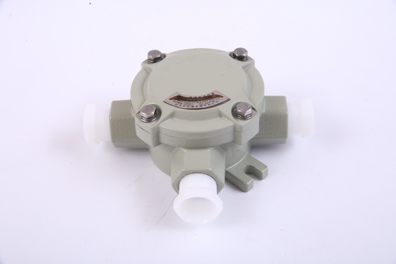 Scatola di giunzione elettrica antideflagrante WF2 in alluminio pressofuso, a prova di corrosione e impermeabile IP65, 2 3 ingressi orizzontali