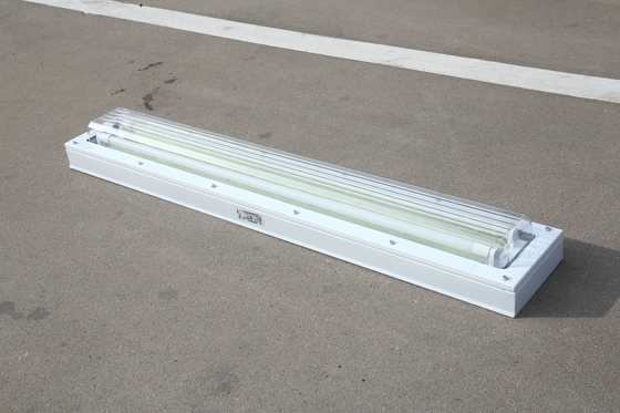 Lampada fluorescente antideflagrante | Tubo gemellare sospeso | 2 piedi 3 piedi 4 piedi 5 piedi (1,2 m) | IP67 Tri-Proof per garage