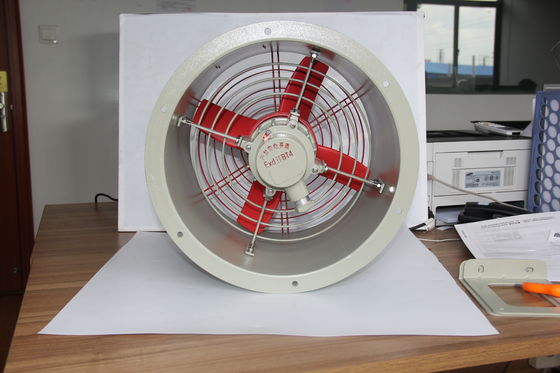 Ventilatore di ventilazione a flusso assiale a prova di esplosione ATEX per applicazioni nell'industria chimica e petrolifera