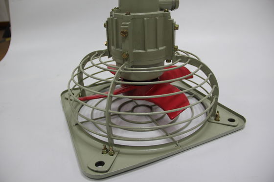 Ventilatore oscillante a prova di esplosione certificato ATEX flusso d'aria ad angolo largo per raffreddamento industriale pericoloso