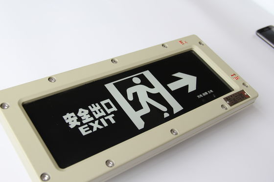 Segnaletica di uscita LED antideflagrante Serie BYY 3W in alluminio pressofuso