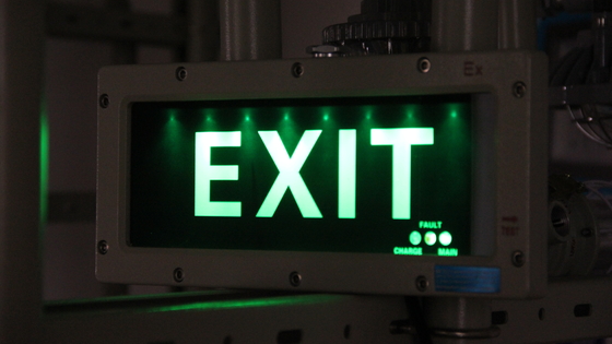 Senza manutenzione ATEX Luci di uscita a prova di esplosione Zona 1 2 Zona 21 22 Luci di emergenza a prova di fiamma per impianti industriali