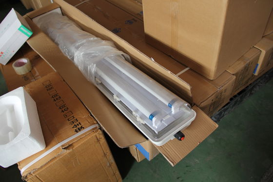 ATEX 1200mm 600mm Lampada fluorescente tubolare antideflagrante per generazione di energia