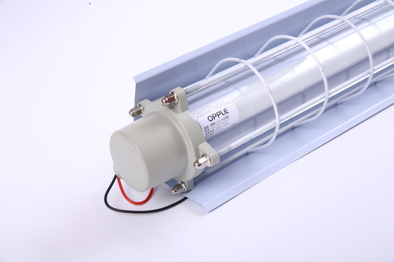 Per ambienti umidi Zona 21 e 22 Resistente alla corrosione Ex Db Eb IIC T6 Gb, Ex Tb IIIC T80°C Db Durable ATEX Explosion proof Lampada lineare a LED 100lm/w IP66