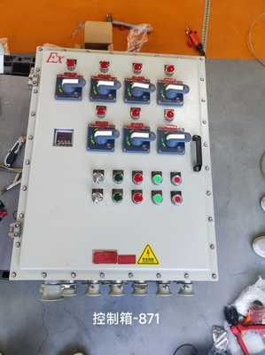 Casella di pannelli di protezione contro le esplosioni IP65 con rivestimento in polvere Finitura di alluminio ≤225A pannelli a prova di esplosione