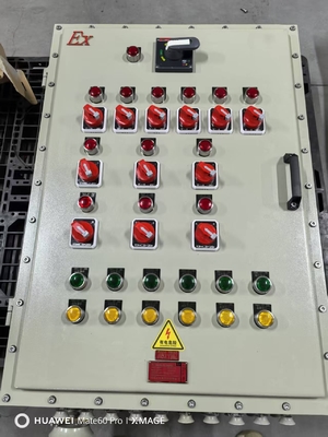 Casella di pannelli di protezione contro le esplosioni IP65 con rivestimento in polvere Finitura di alluminio ≤225A pannelli a prova di esplosione