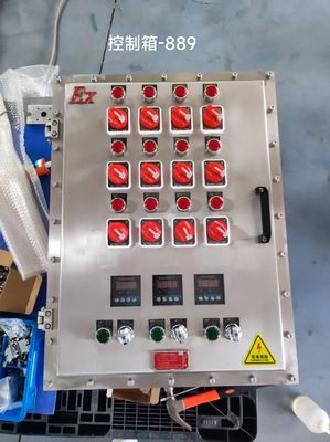 Pannelli di controllo ignifughi con ingresso cavi personalizzati per livello di protezione IP66 WF2 e specifiche di spessore del pannello da 12 mm