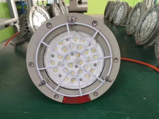 Lampade a LED High Bay in vetro temperato Globe a prova di esplosione, sorgente luminosa CREE da 8 kg, per ambienti industriali gravosi