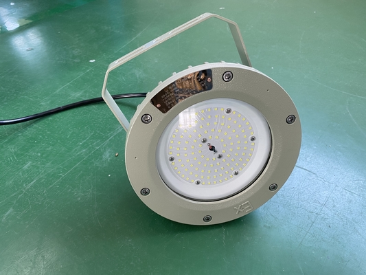 Lampada LED industriale antideflagrante per capannoni industriali, IP66 impermeabile, 100W-200W, con certificazione ATEX CNEX per applicazioni in zone pericolose 1 e 2